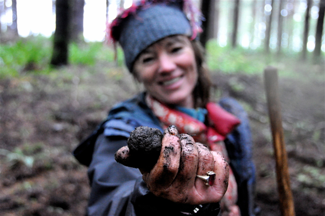 Oregon black truffle